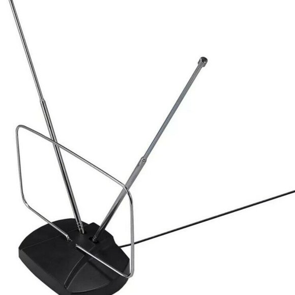 Onn Indoor Easy-Adjust HDTV High Quality Antenna Within 20 Miles Broadcast New - Picture 3 of 8